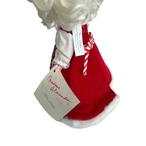 Vintage Madame Alexander Mrs. Claus Doll with Tag - Picture 5 of 10